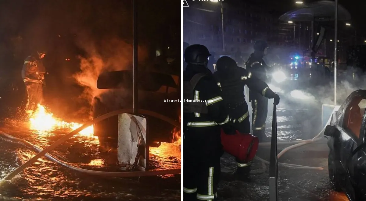 "Одну ракету сбили на малой высоте": в ПС сказали, почему в Киеве значительные разрушения