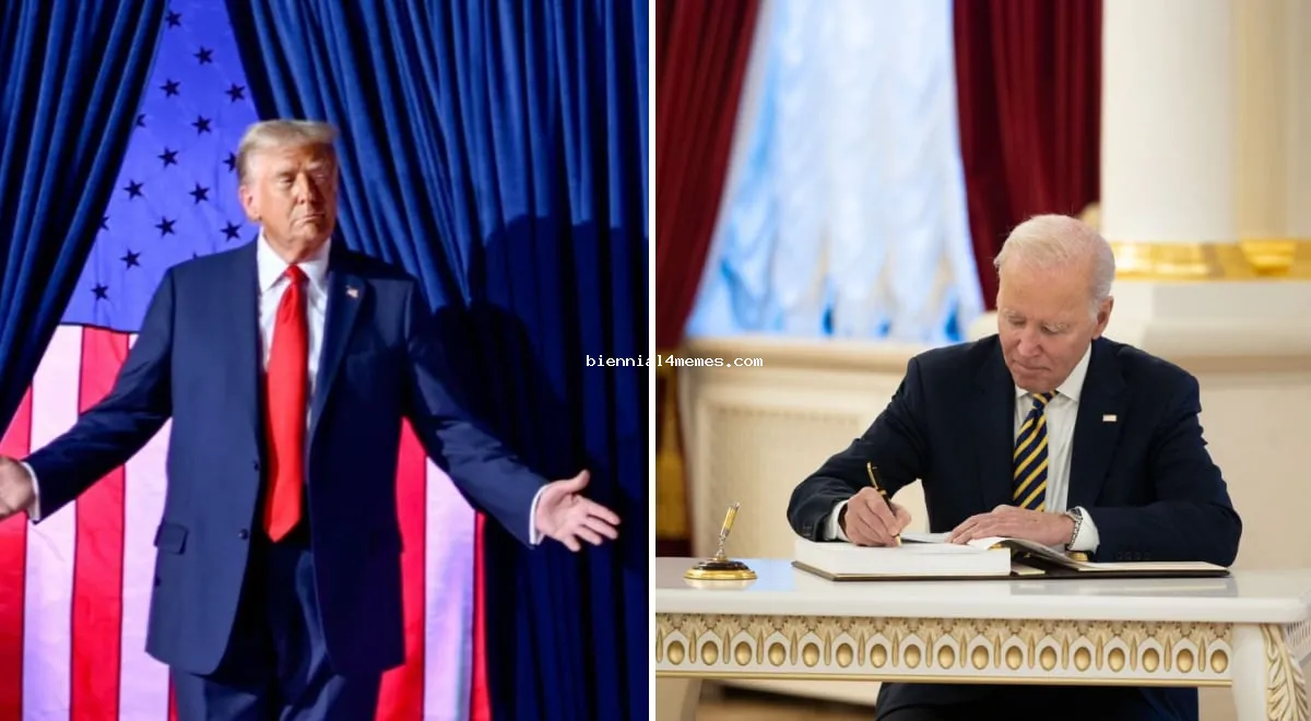 Трамп раскрыл детали прощального письма, которое оставил ему Байден