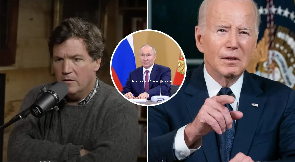 Такер Карлсон заявил, что администрация Байдена пыталась убить Путина