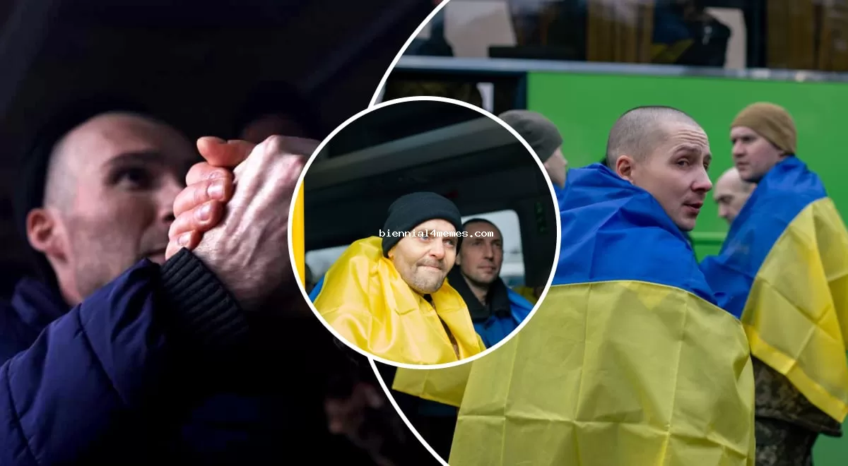 Все обнимаются и плачут: эмоциональная встреча пленных со своими родными