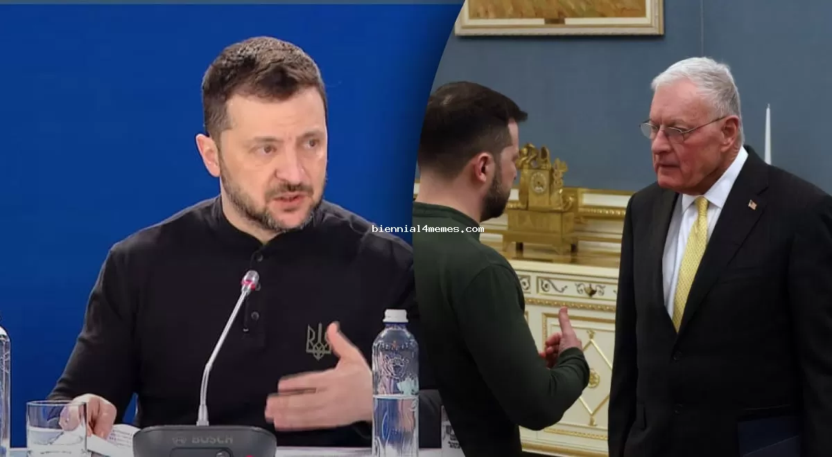 "Передал документ с датами": Зеленский назвал детали переговоров с Келлогом