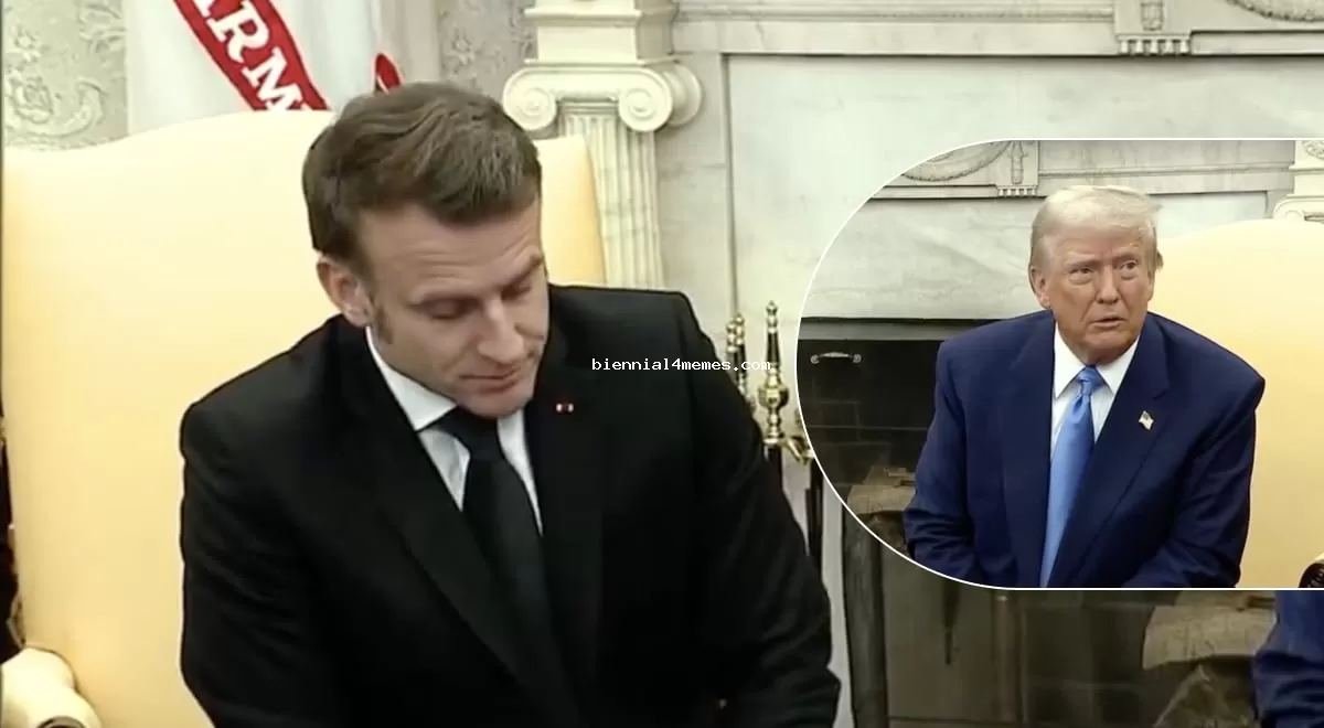 Трамп "унизил" Макрона в Белом доме: что произошло