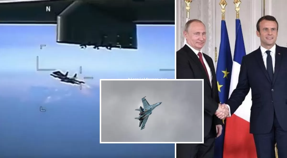 Су-35 России "атаковал" воздушное судно Франции: Париж сделал жесткое заявление