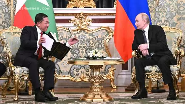 Премьер Мьянмы назвал Путина королем
