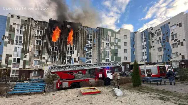 
								Российская армия могла ударить «Шахедом» по многоэтажному дому в Белгороде			