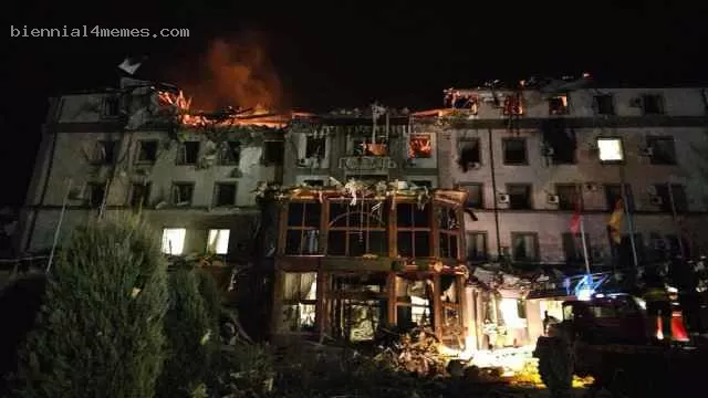 Россия ударила ракетой по отелю в Кривом Роге. Четыре человека погибли