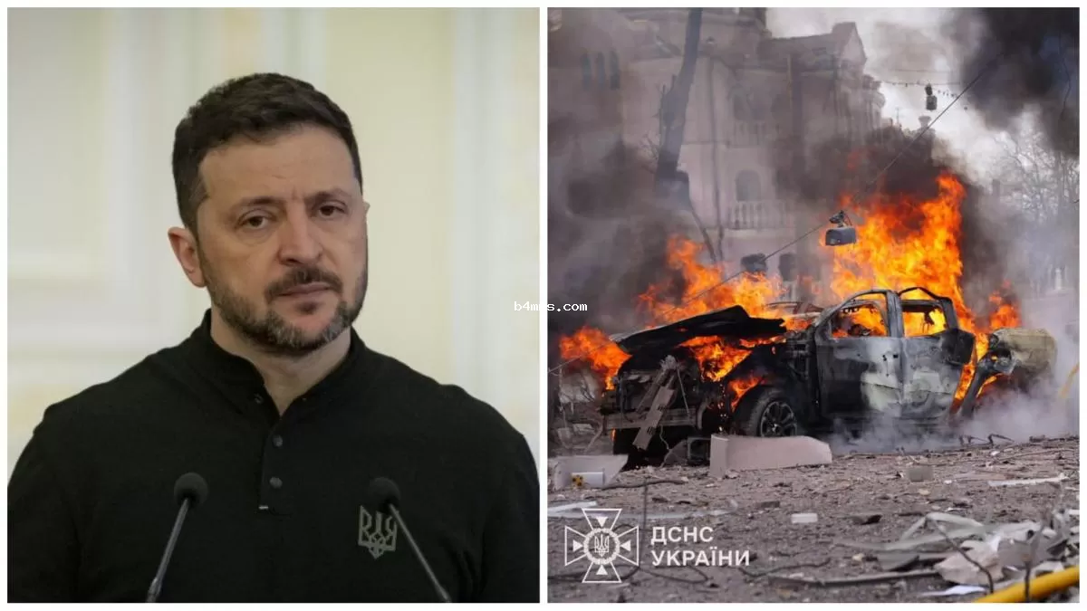 Зеленский заявил о необходимости ответных мер на атаку России по Сумам
