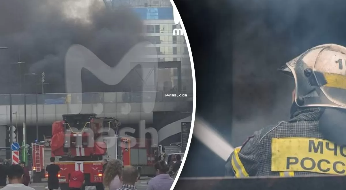 В Москве прогремели сильные взрывы, возник крупный пожар - первые сведения