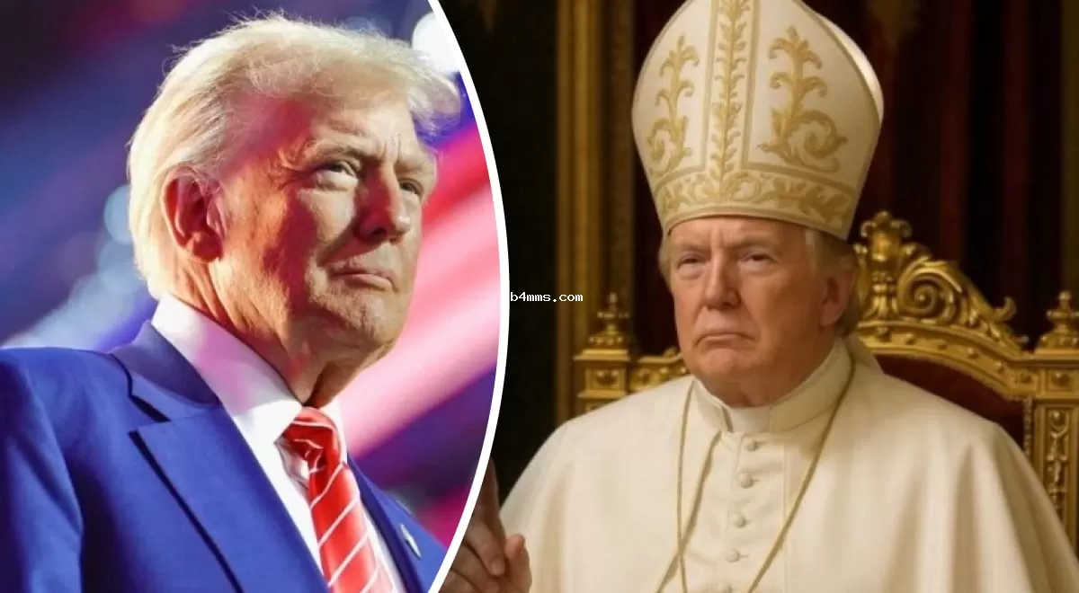 Оскорбление веры: католики разгневаны изображением Трампа в роли Папы Римского
