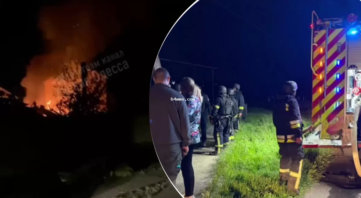 Пожары и жертвы: последствия атак на Одесскую область
