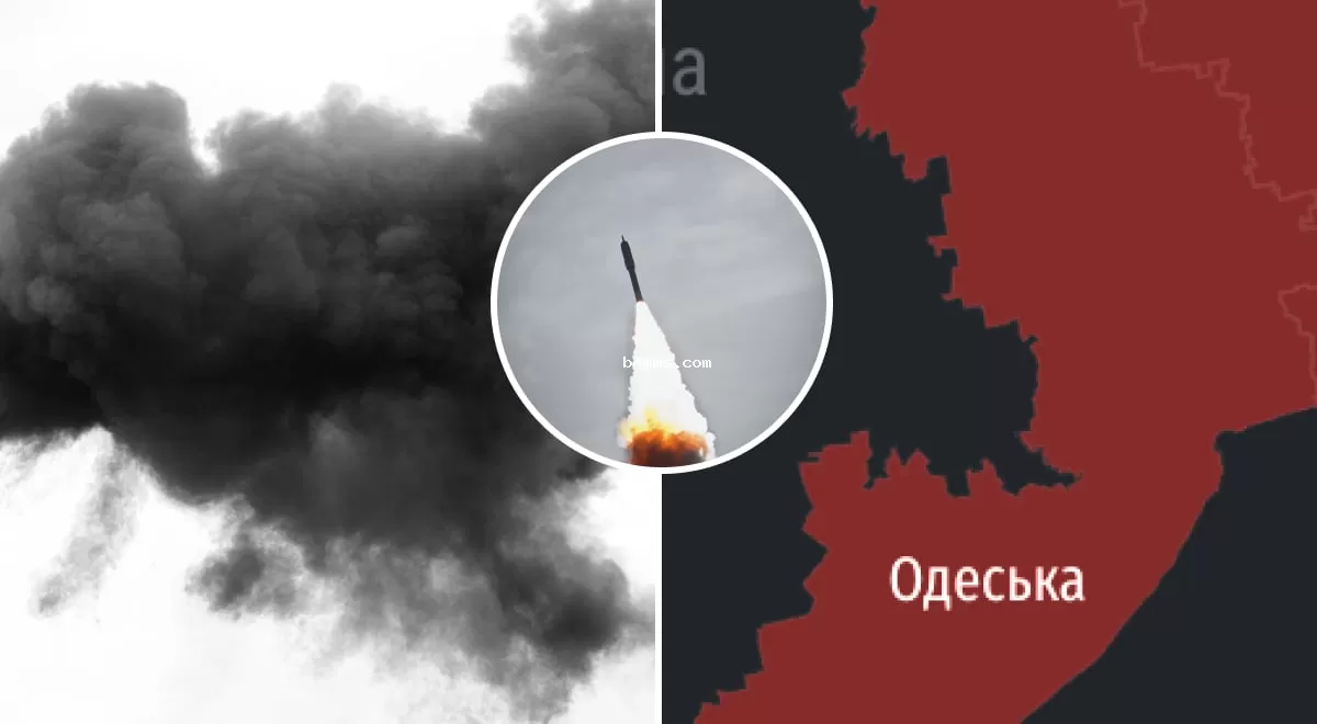 Российские войска нанесли ракетный удар по Одессе: над городом виден дым