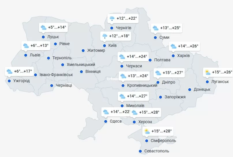 погода 25 мая 