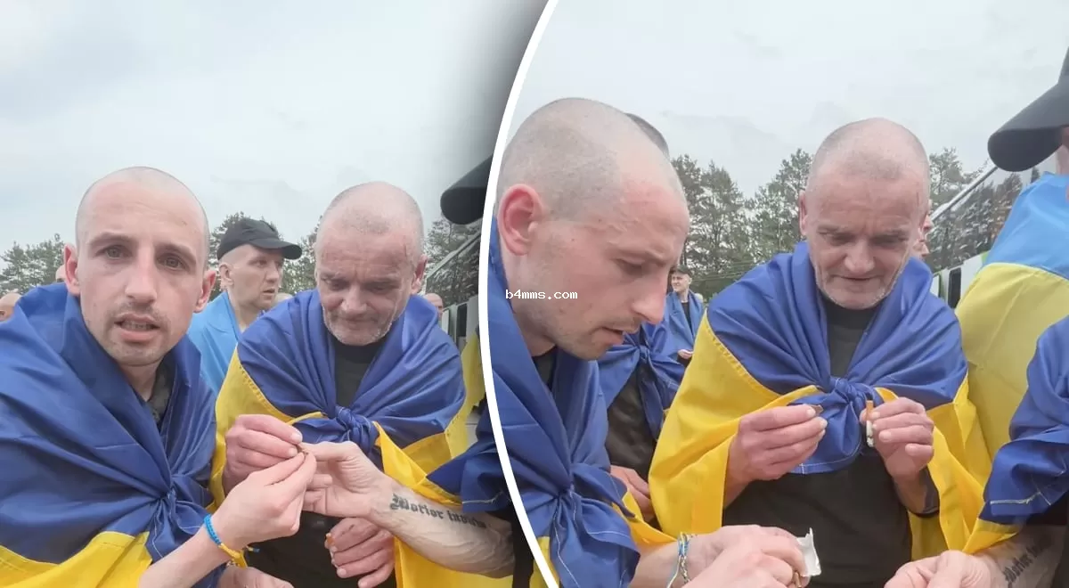 «Три года без шоколада»: трогательные моменты возвращения украинских защитников из плена