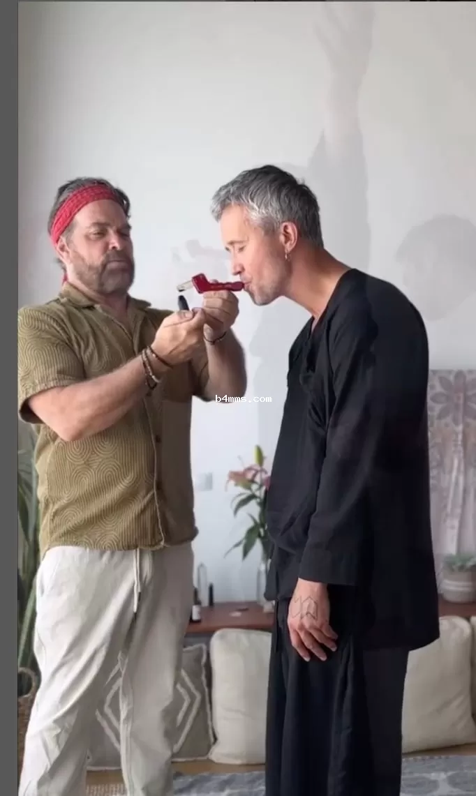 Сергей Бабкин с шаманом