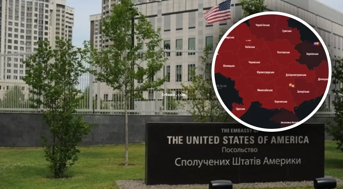 Посольство США предупредило о риске мощного обстрела Украины