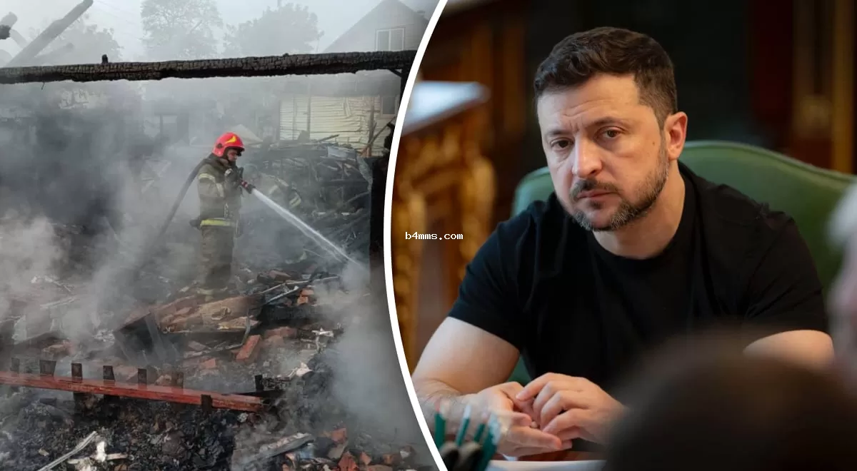 Россияне убили ребенка и его семью: Зеленский прокомментировал ночной удар РФ