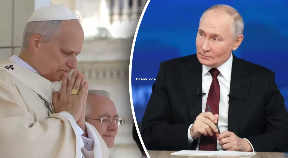 Папа Римский Лев XIV связался с Путиным: о чем шла речь во время их разговора