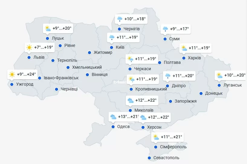 погода 21 июня 