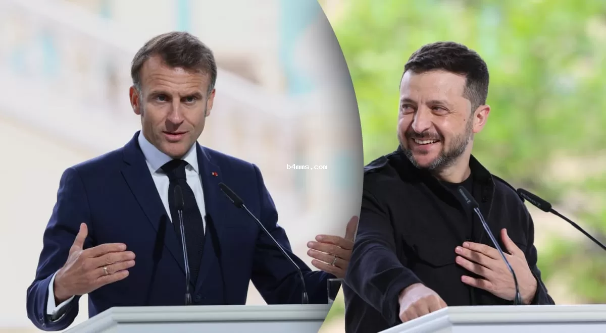 О чем говорили Зеленский и Макрон на саммите НАТО - назван важный аспект