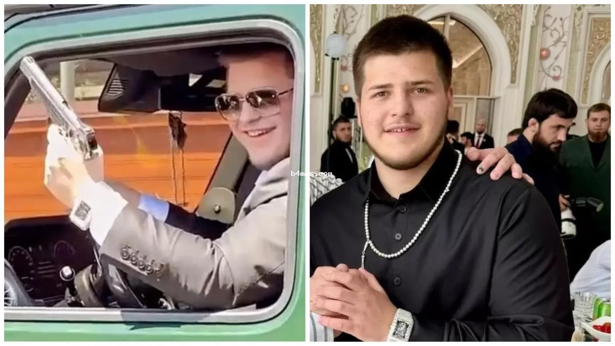 С золотым пистолетом и мега-дорогими часами: сын Кадырова отгулял свадьбу