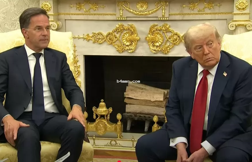 Марк Рютте и Дональд Трамп Марк Рютте и Дональд Трамп