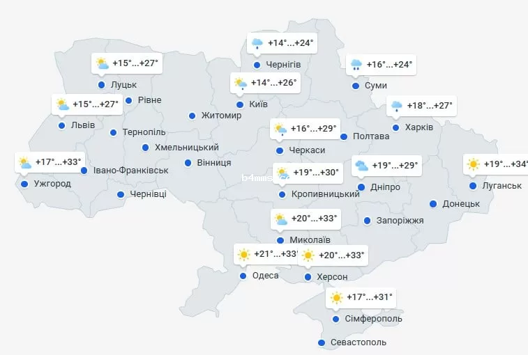 погода 21 июля 