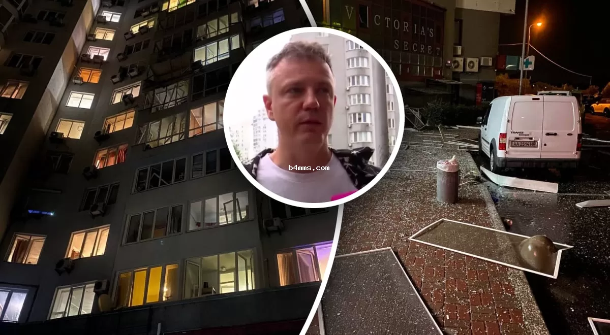 "Весь подъезд в крови, стекло перебило вены": жители поврежденного дома в Киеве описали атаку
