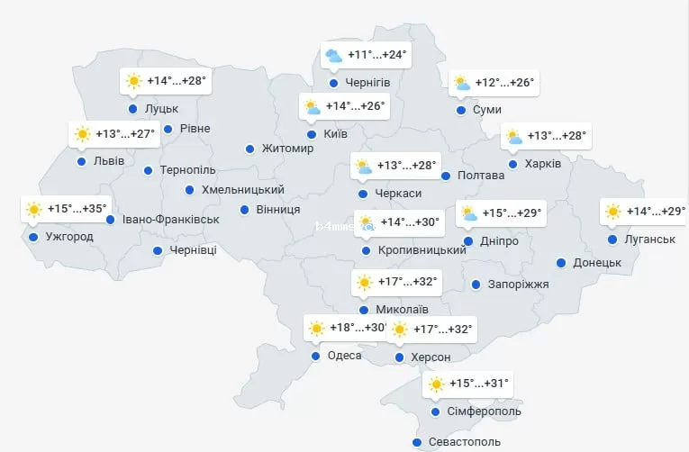 погода 13 августа