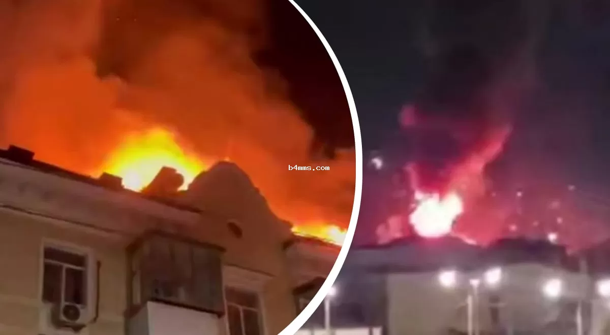 В Ростове-на-Дону прогремели взрывы: в центре города возник масштабный пожар