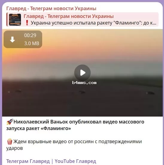 Ракетная атака "Фламинго