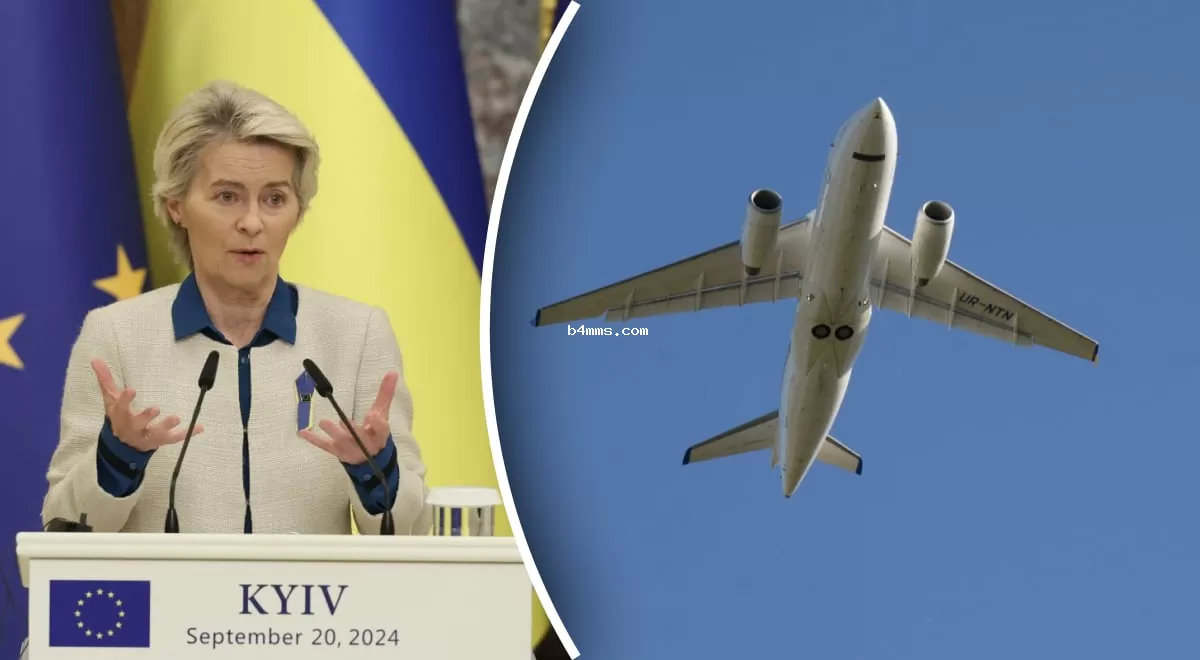 Самолет Урсулы фон дер Ляйен совершил экстренную посадку из-за РФ - что произошло