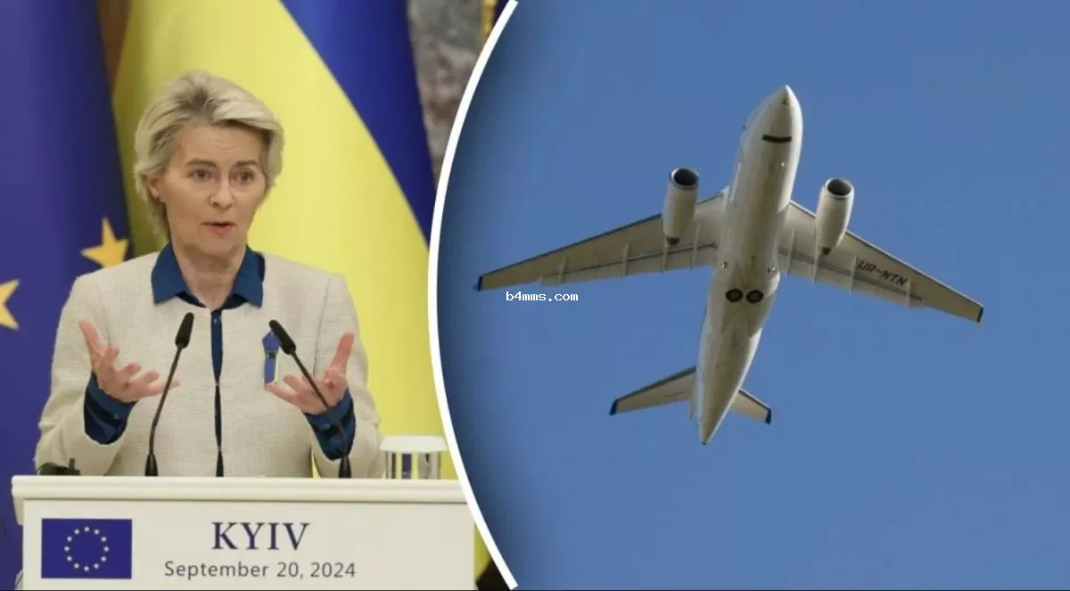 Инцидент с самолетом фон дер Ляйен: момент "атаки" выбран неслучайно - Sky News