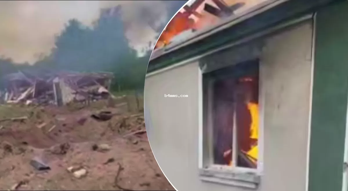 Самолет пролетел, и прогремел взрыв: на Волыни ракета случайно приземлилась, дом разрушен