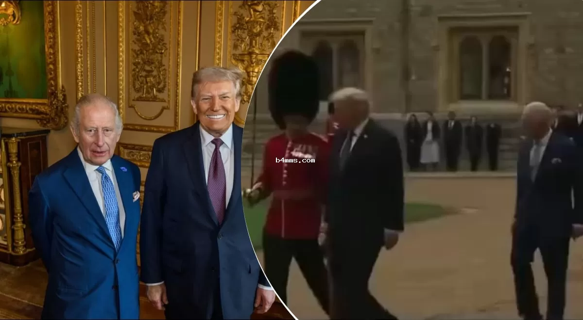 Трамп, король Чарльз