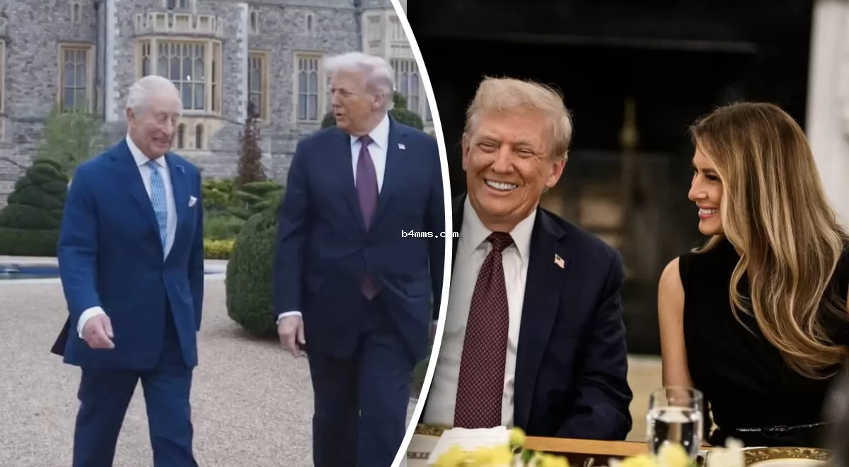 Трамп прибыл с визитом в Великобританию 