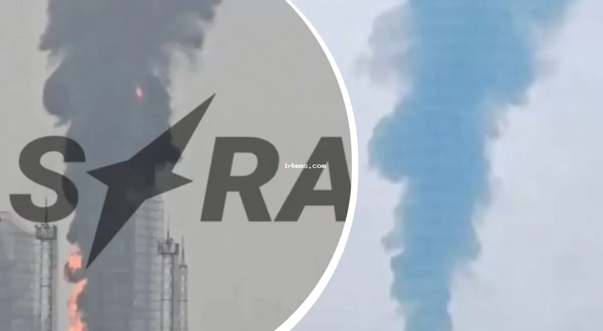 Огромный столб дыма и пожар: украинские дроны остановили работу НПЗ в России