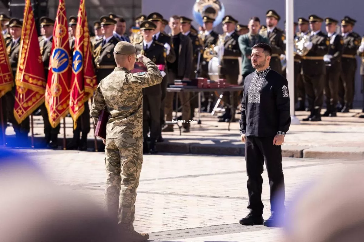 Владимир Зеленский в День Независимости Украины