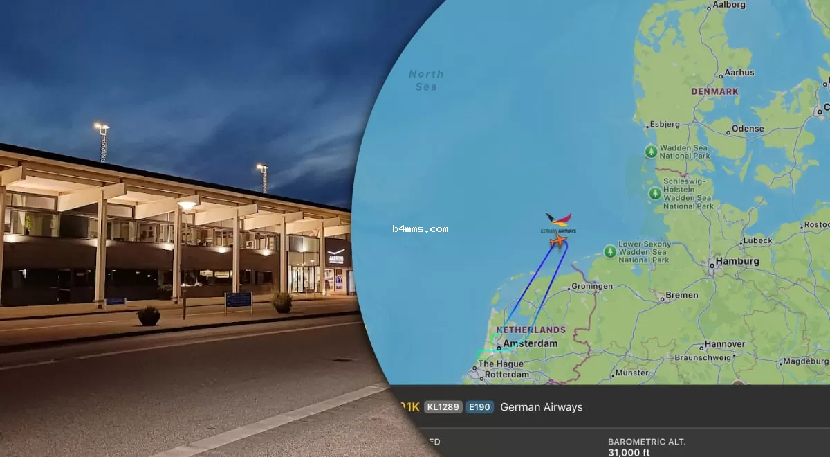 Ночной переполох в Дании: в Ольборге закрывали аэропорт из-за неизвестных дронов