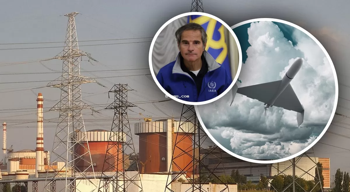 Дрон РФ взорвался возле одной из украинских АЭС: МАГАТЭ сделало срочное заявление