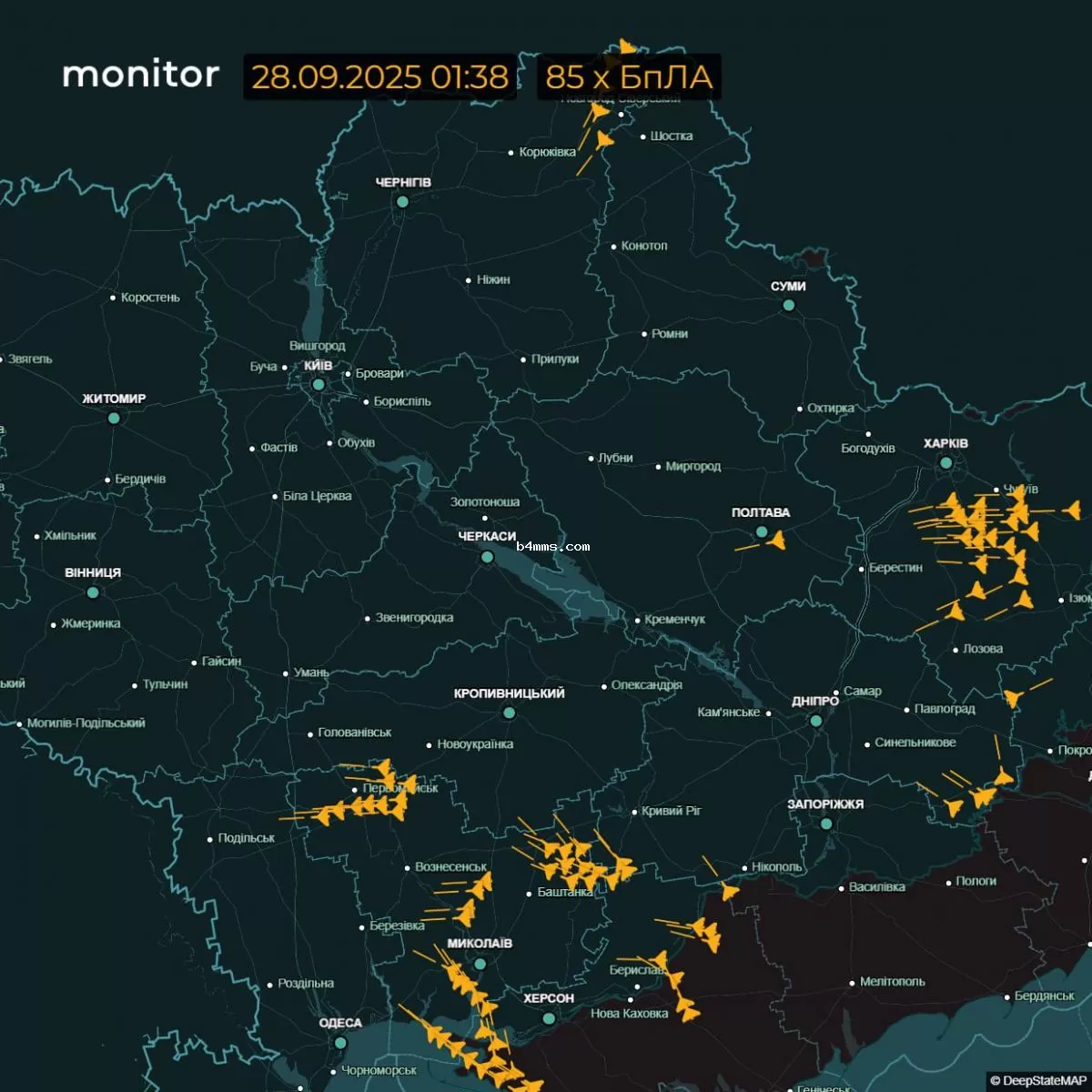 атака шахедов 