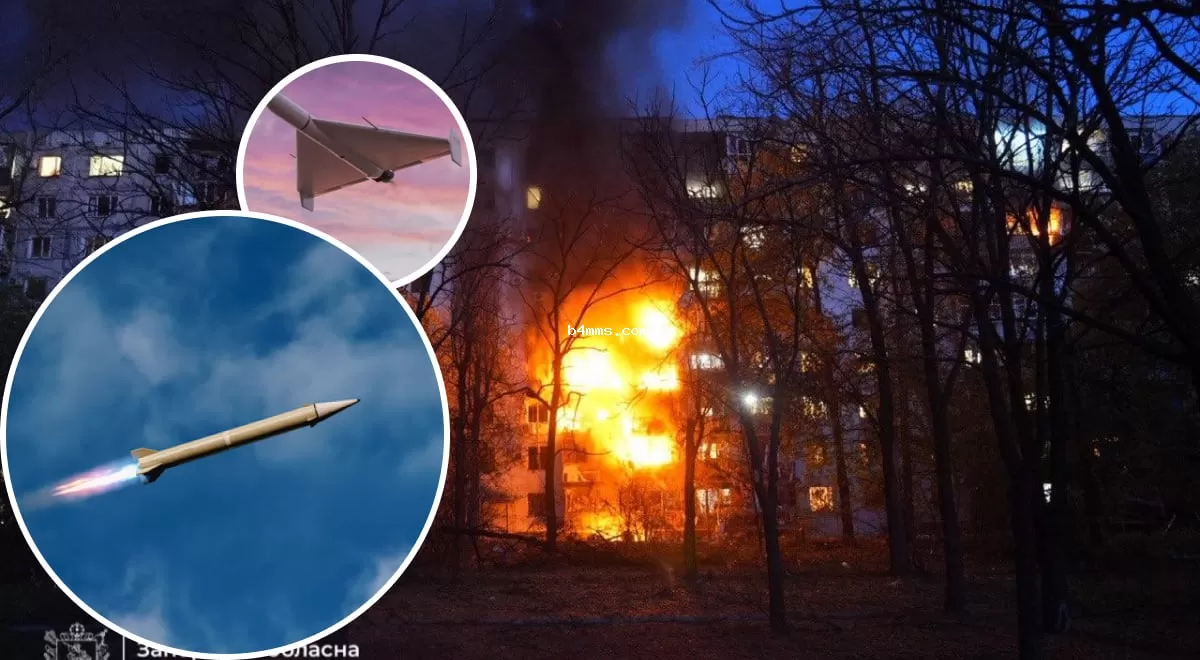 Россия интенсивно обстреливает Украину: Киев и Запорожье в огне