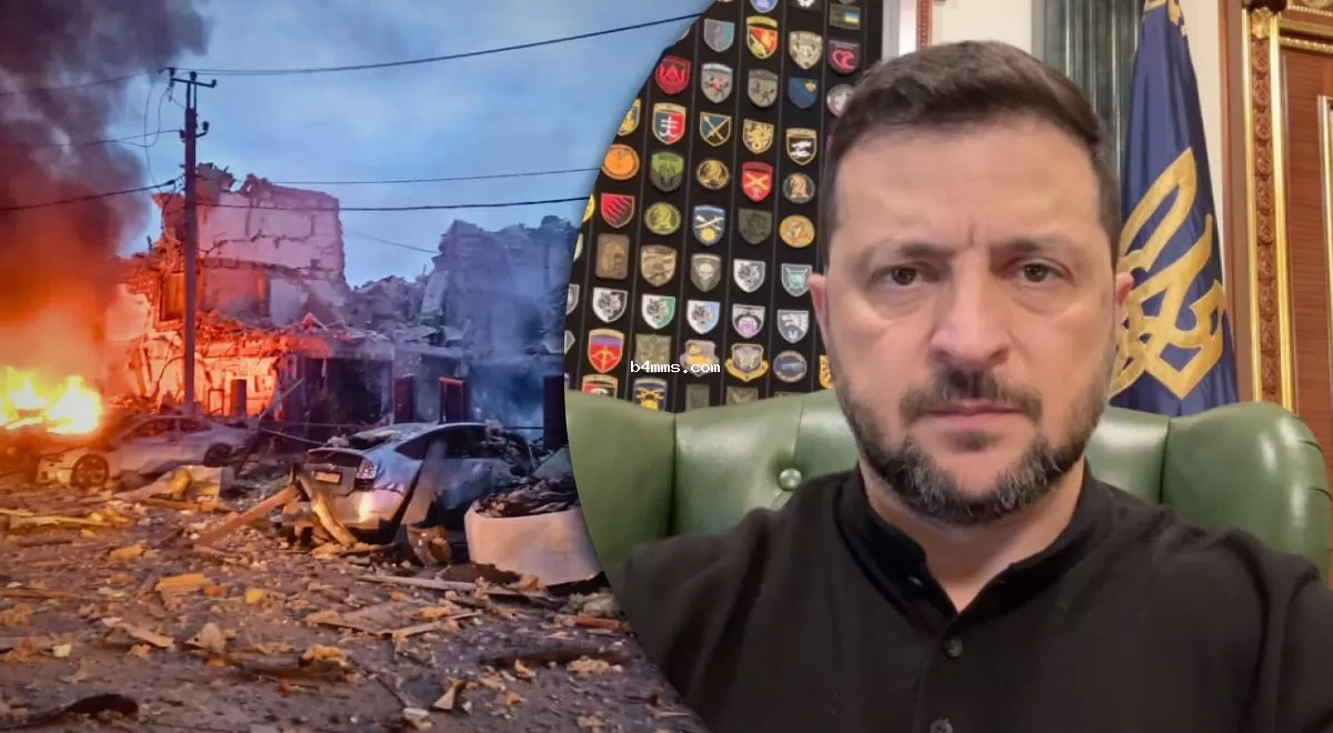 Зеленский жестко отреагировал на новый удар России по Украине