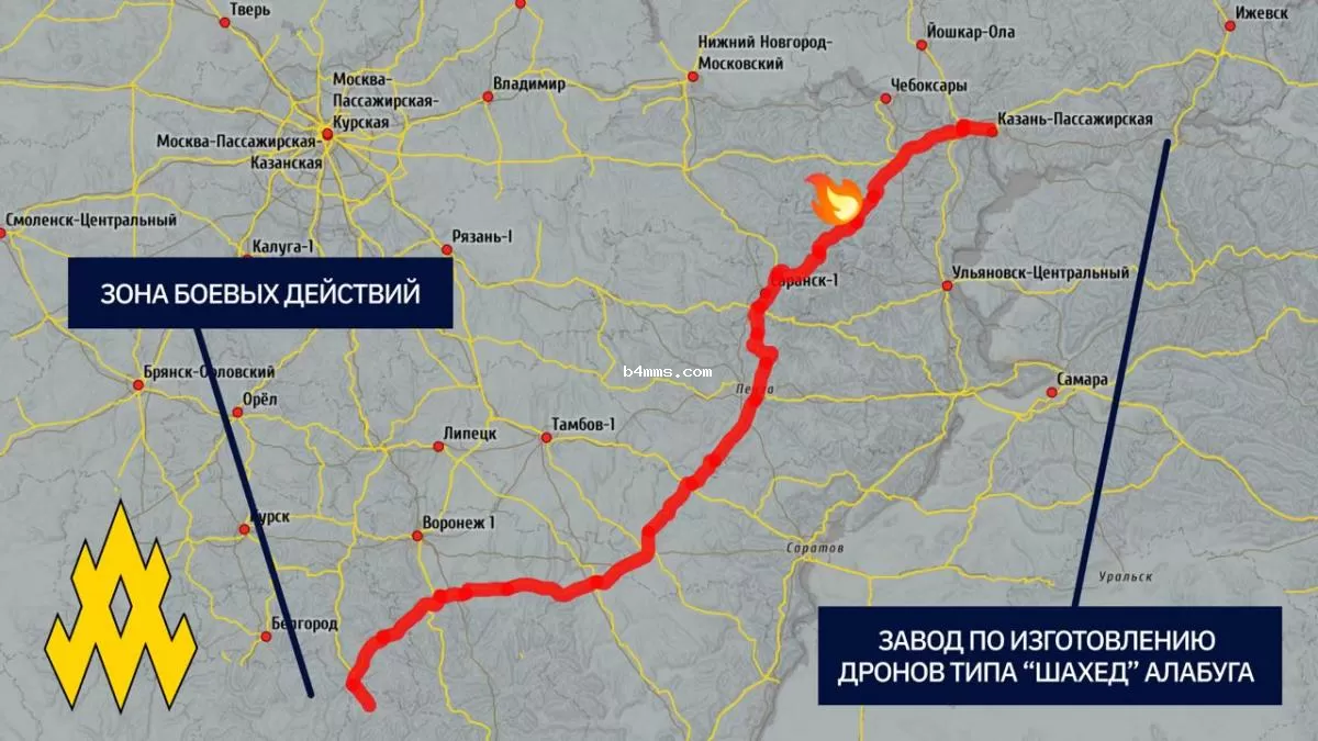 Взорванная логистика Шахедов