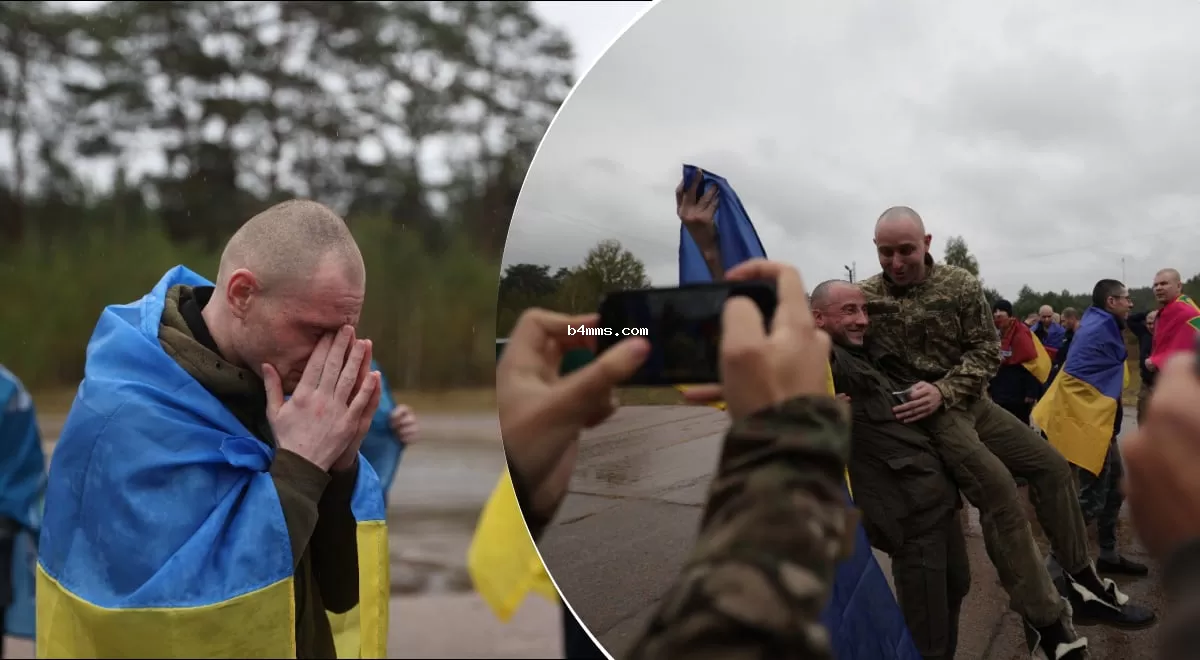 "Я был в плену 1267 дней": военные впервые поговорили с родными, не сдерживая слез