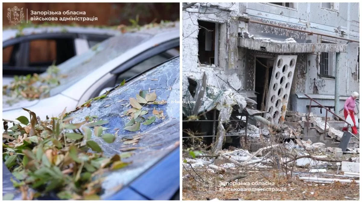 Запорожье подверглось атакам РФ: информация о жертвах и раненых