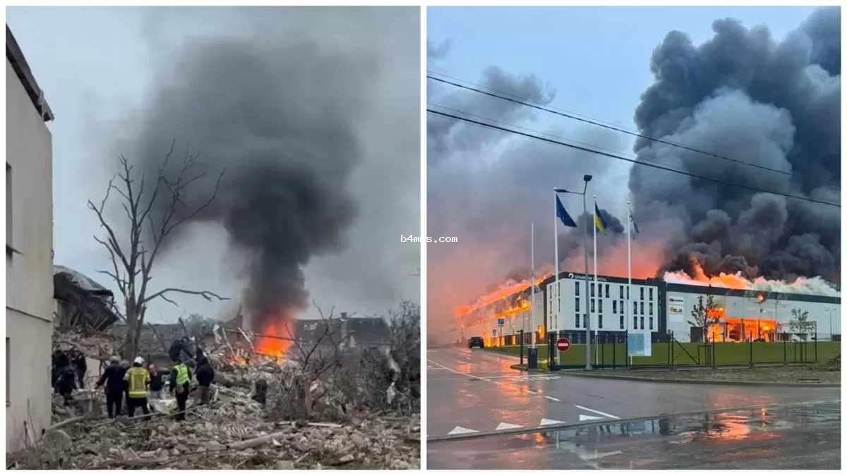 Российские удары по Львовщине: жертвы и пожары на месте атак