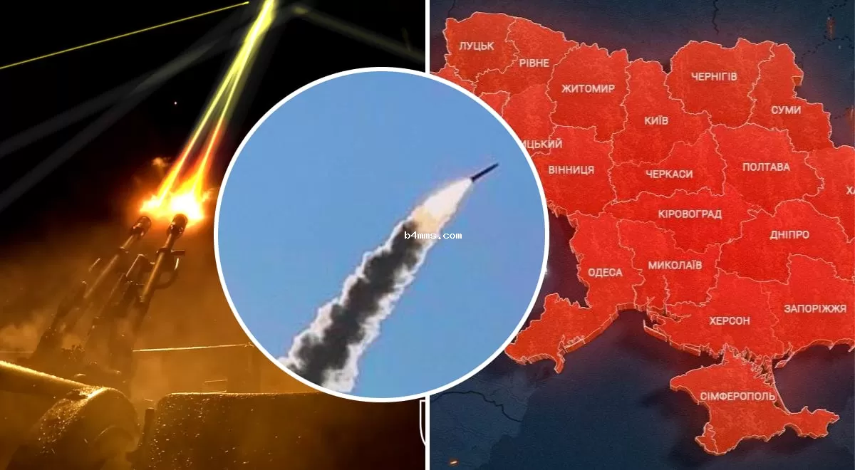 Киев под угрозой: мощные взрывы и атаки с воздуха