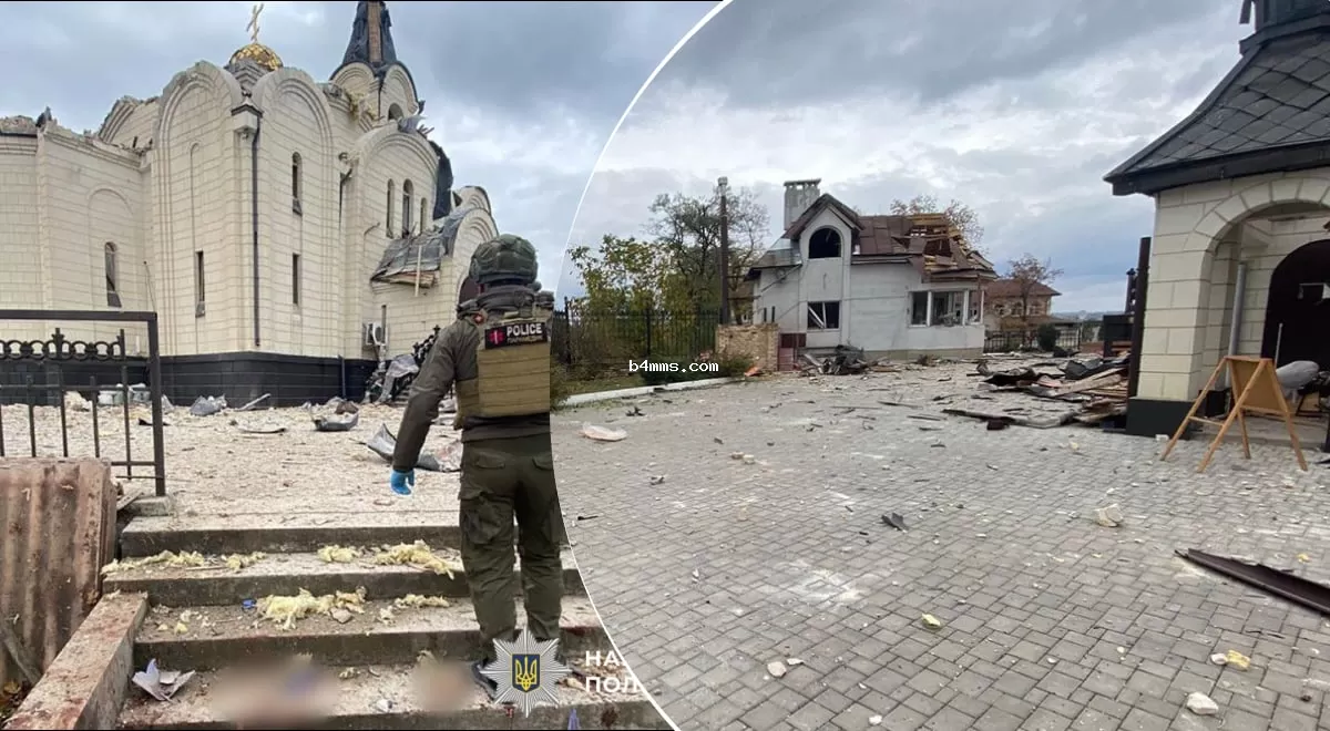 удар по Константиновке