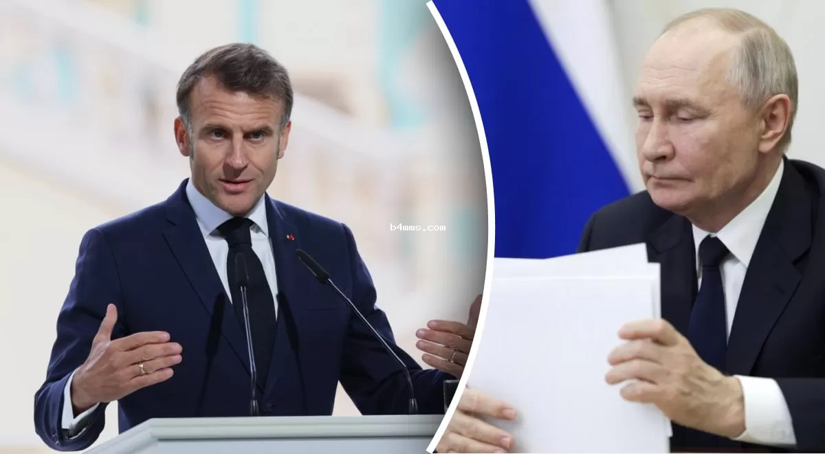 "За это придется заплатить": Макрон сделал жесткое предупреждение России