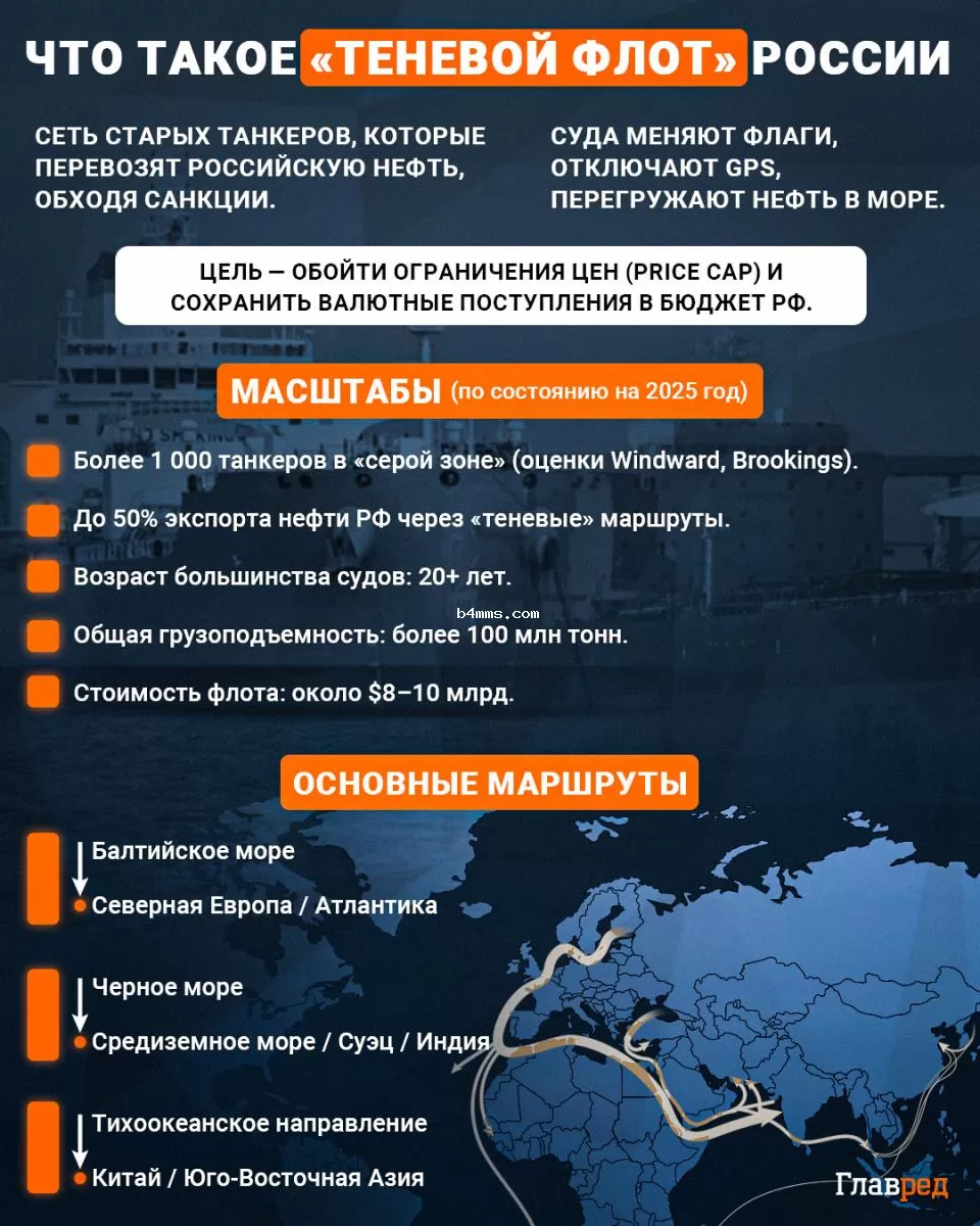 Теневой флот России (страна-террорист)